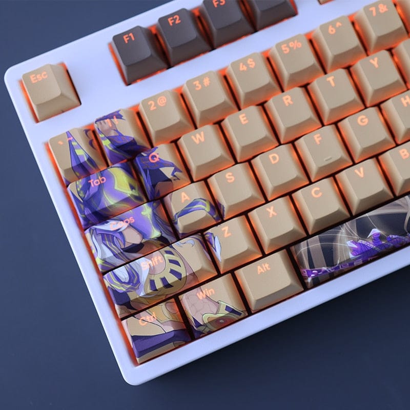 My Anime Keycaps Complete Set Genshin Impact: Cyno Backlit Keycap Set