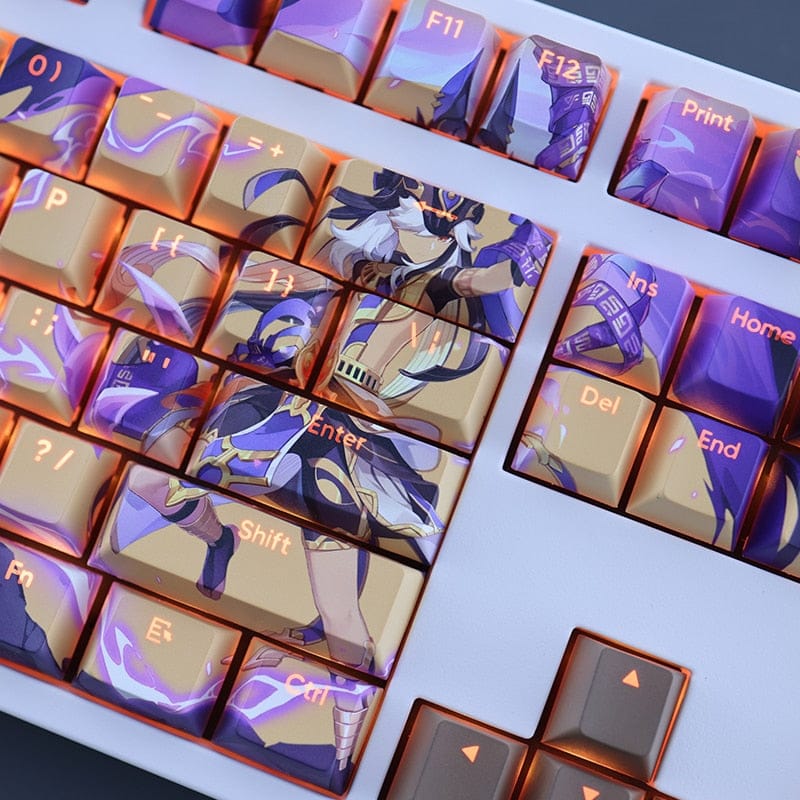 My Anime Keycaps Complete Set Genshin Impact: Cyno Backlit Keycap Set