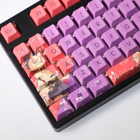 My Anime Keycaps Complete Set Genshin Impact: Diona Keycap Set