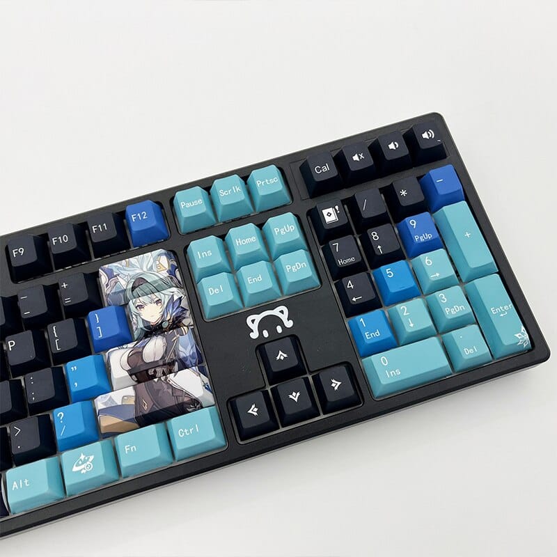 My Anime Keycaps Complete Set Genshin Impact: Eula Black Keycap Set