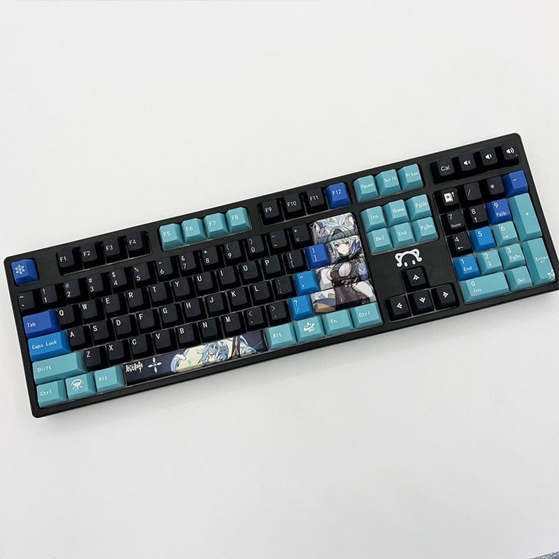 My Anime Keycaps Complete Set Genshin Impact: Eula Black Keycap Set