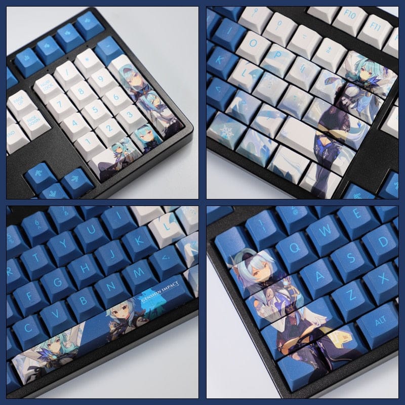 My Anime Keycaps Complete Set Genshin Impact: Eula Keycap Set