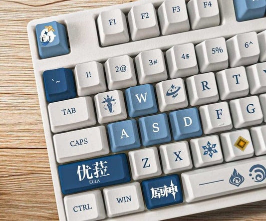 My Anime Keycaps Complete Set Genshin Impact: Eula OEM Keycap Set