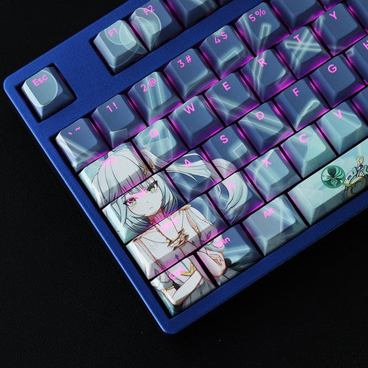 My Anime Keycaps Complete Set Genshin Impact: Faruzan Backlit Keycap Set