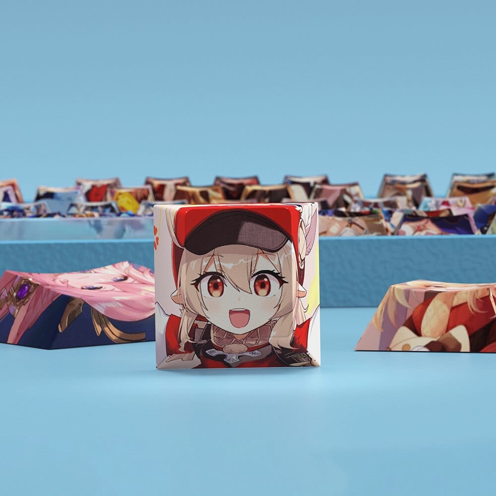 My Anime Keycaps Complete Set Genshin Impact: Female Keycap Set