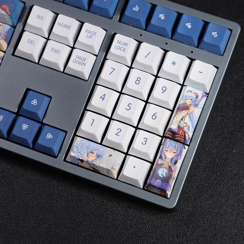 My Anime Keycaps Complete Set Genshin Impact: Ganyu Keycap Set