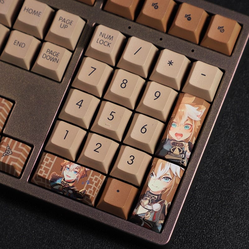 My Anime Keycaps Complete Set Genshin Impact: Gorou Keycap Set