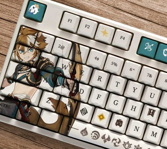 My Anime Keycaps Complete Set Genshin Impact: Gorou OEM Keycap Set
