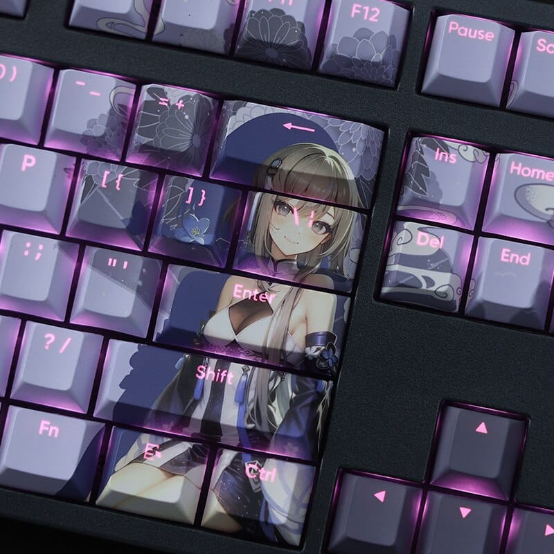 My Anime Keycaps Complete Set Genshin Impact: Guizhong Backlit Keycap Set