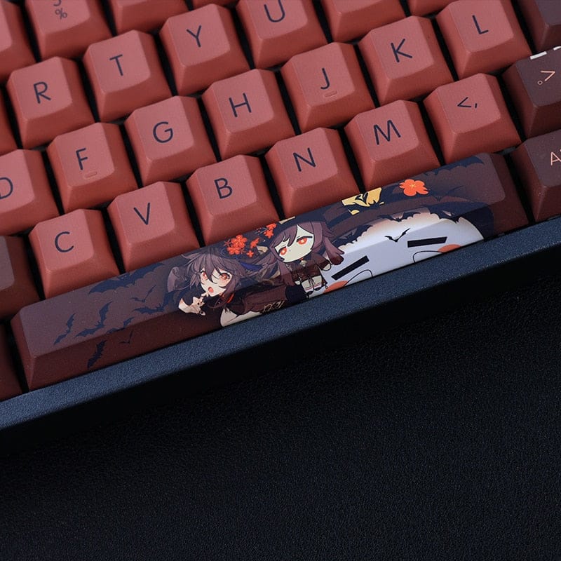 My Anime Keycaps Complete Set Genshin Impact: Hu Tao Keycap Set