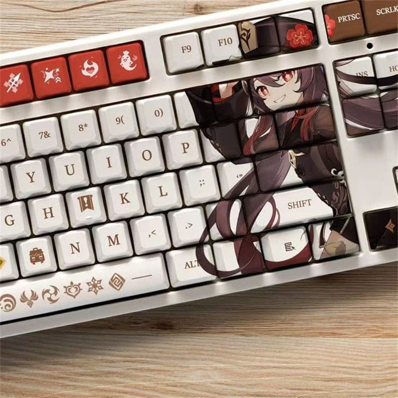 My Anime Keycaps Complete Set Genshin Impact: Hu Tao OEM Keycap Set