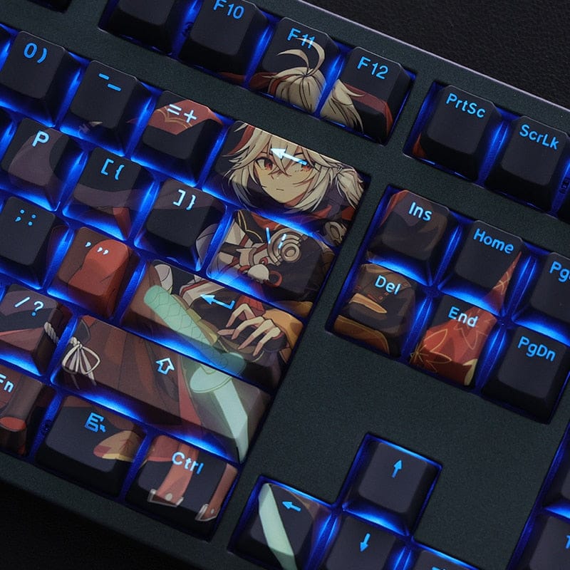 My Anime Keycaps Complete Set Genshin Impact: Kaedehara Kazuha Backlit Keycap Set