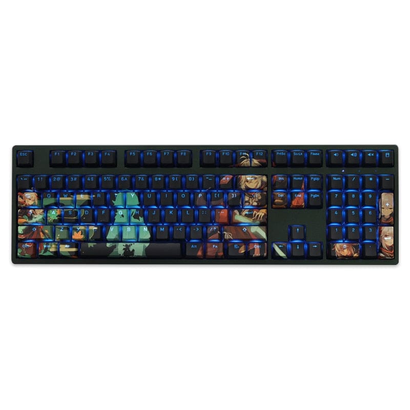 My Anime Keycaps Complete Set Genshin Impact: Kaedehara Kazuha Backlit Keycap Set