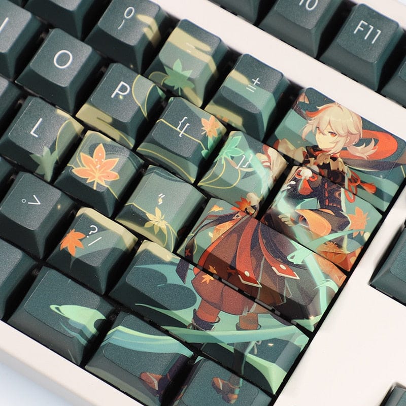 My Anime Keycaps Complete Set Genshin Impact: Kaedehara Kazuha Keycap Set