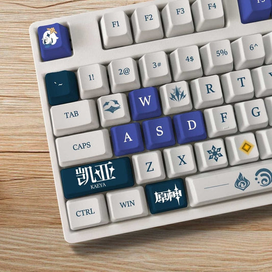 My Anime Keycaps Complete Set Genshin Impact: Kaeya OEM Keycap Set