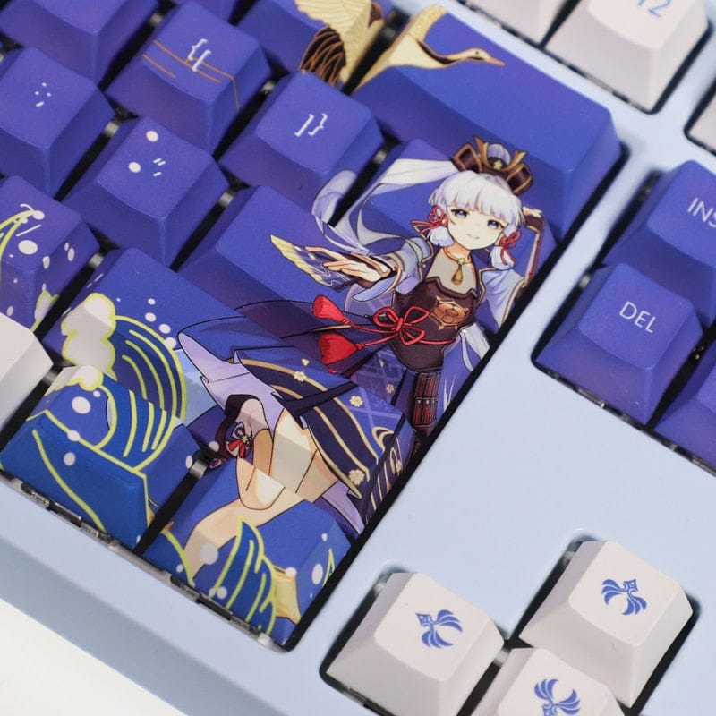 My Anime Keycaps Complete Set Genshin Impact: Kamisato Ayaka Blue Keycap Set