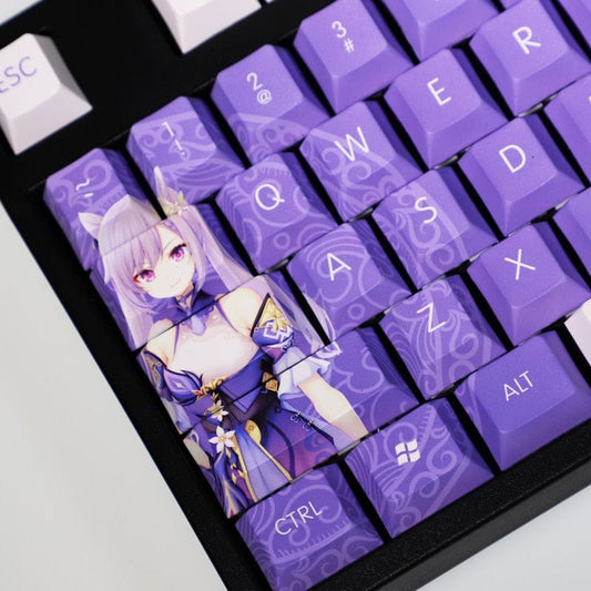 My Anime Keycaps Complete Set Genshin Impact: Keqing Keycap Set