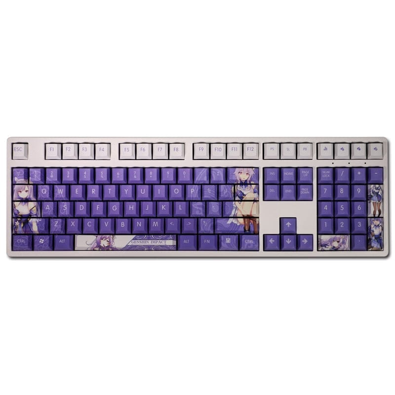 My Anime Keycaps Complete Set Genshin Impact: Keqing Keycap Set