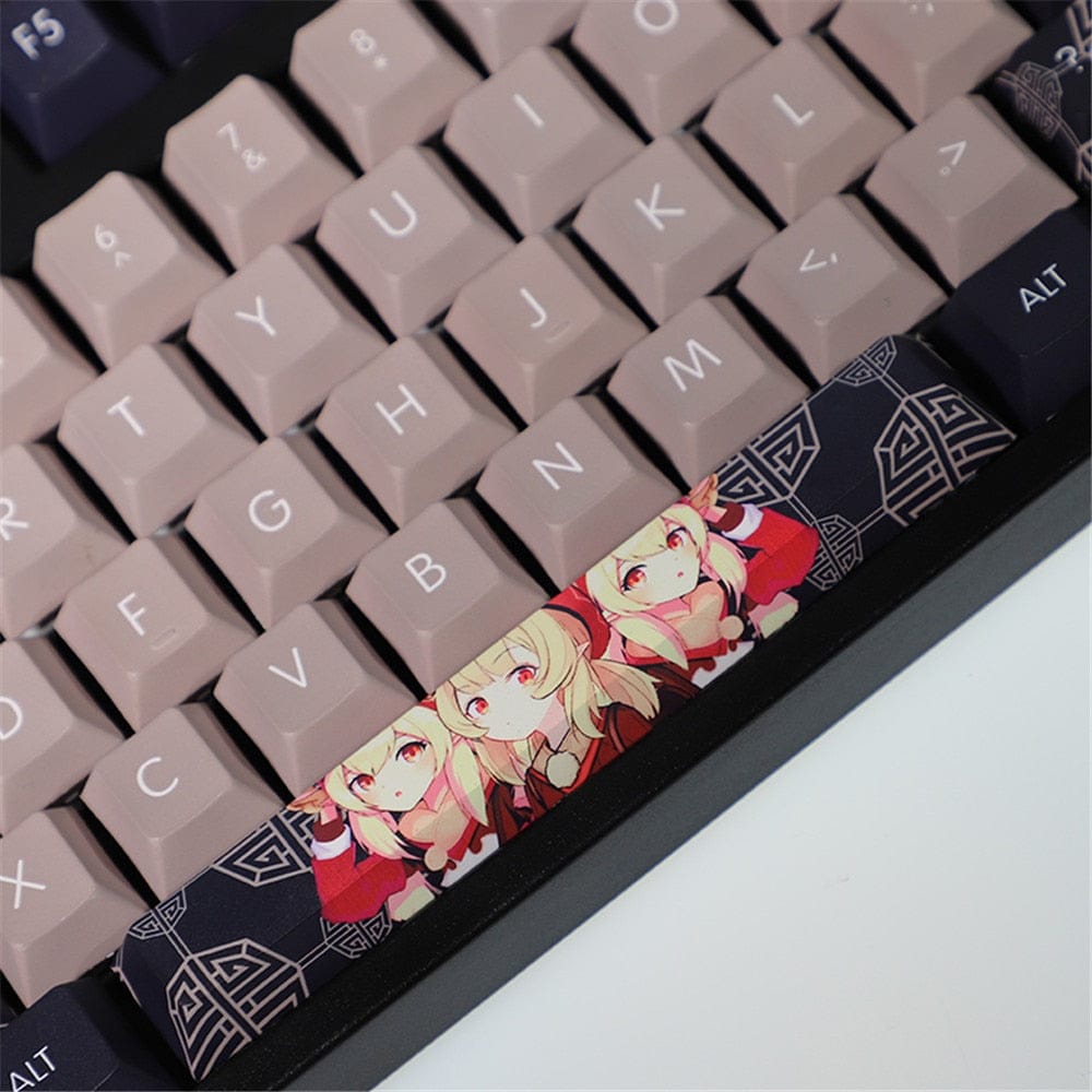 My Anime Keycaps Complete Set Genshin Impact: Klee Black Keycap Set