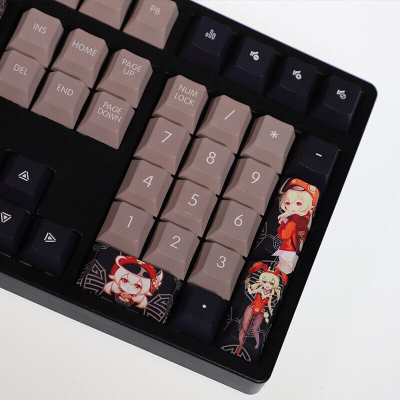 My Anime Keycaps Complete Set Genshin Impact: Klee Black Keycap Set