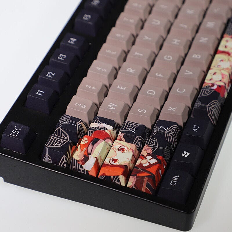 My Anime Keycaps Complete Set Genshin Impact: Klee Black Keycap Set