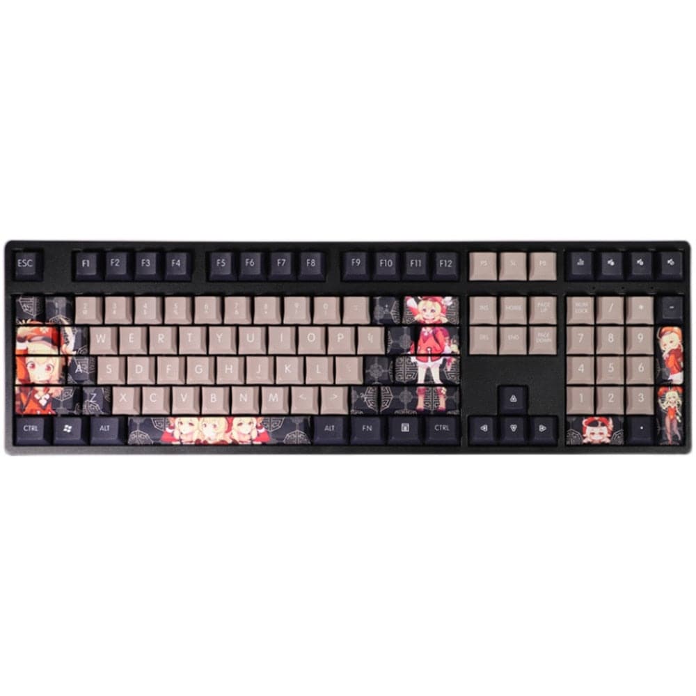 My Anime Keycaps Complete Set Genshin Impact: Klee Black Keycap Set
