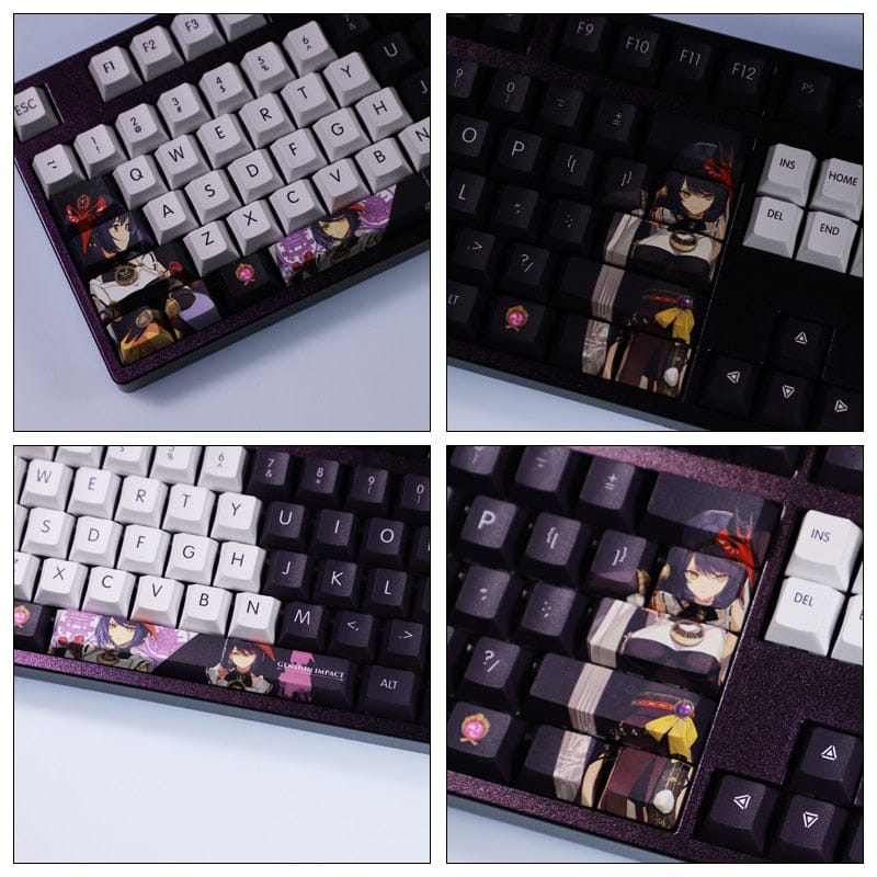 My Anime Keycaps Complete Set Genshin Impact: Kujou Sara Keycap Set