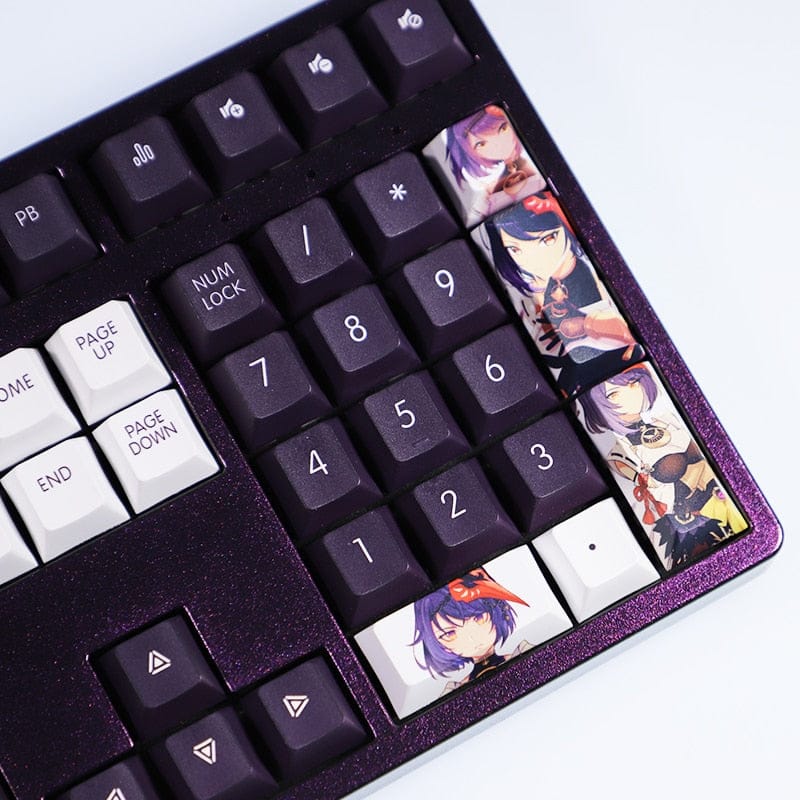 My Anime Keycaps Complete Set Genshin Impact: Kujou Sara Keycap Set