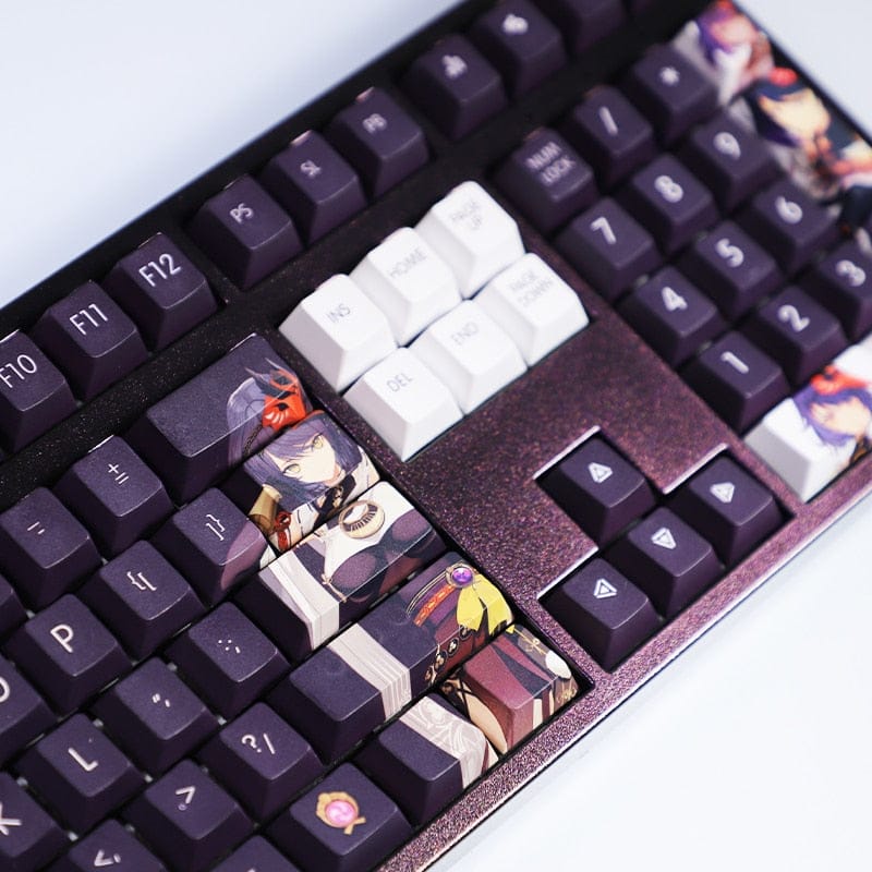 My Anime Keycaps Complete Set Genshin Impact: Kujou Sara Keycap Set