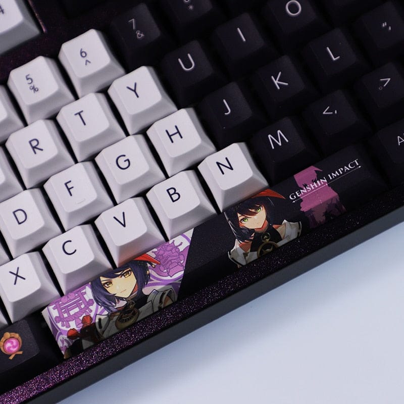 My Anime Keycaps Complete Set Genshin Impact: Kujou Sara Keycap Set