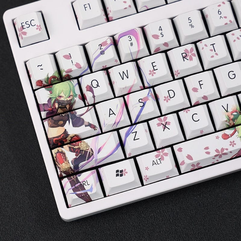 My Anime Keycaps Complete Set Genshin Impact: Kuki Shinobu Keycap Set