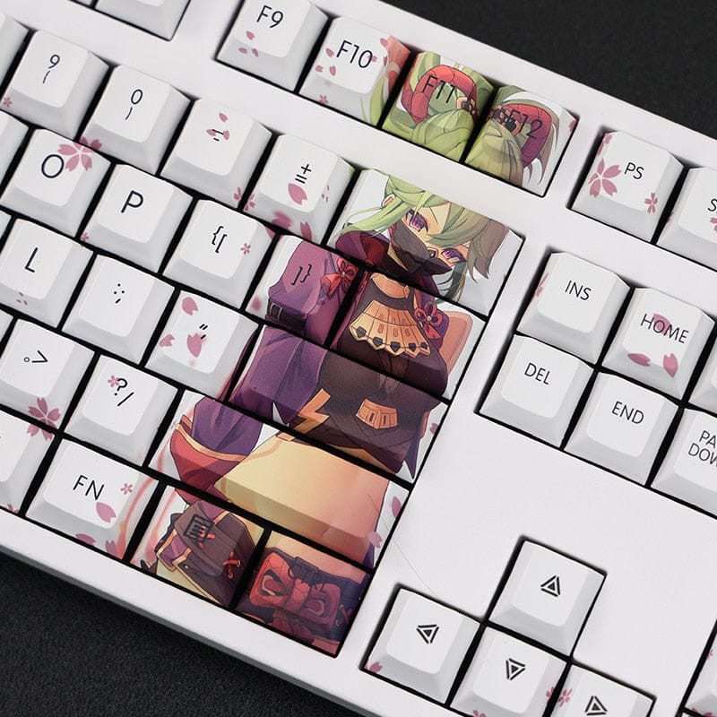 My Anime Keycaps Complete Set Genshin Impact: Kuki Shinobu Keycap Set