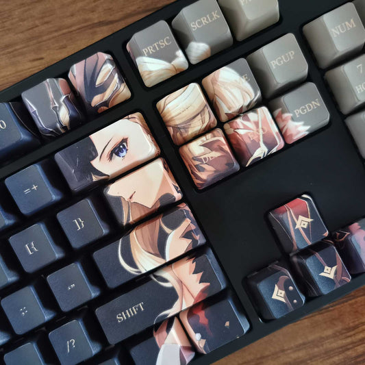 My Anime Keycaps Complete Set Genshin Impact: La Signora OEM Keycap Set