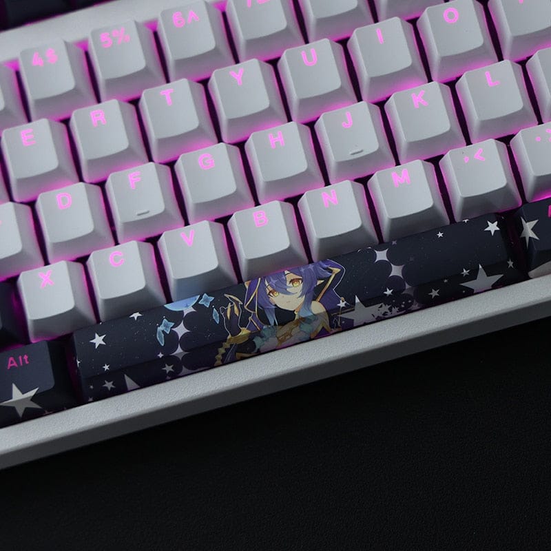 My Anime Keycaps Complete Set Genshin Impact: Layla Backlit Keycap Set