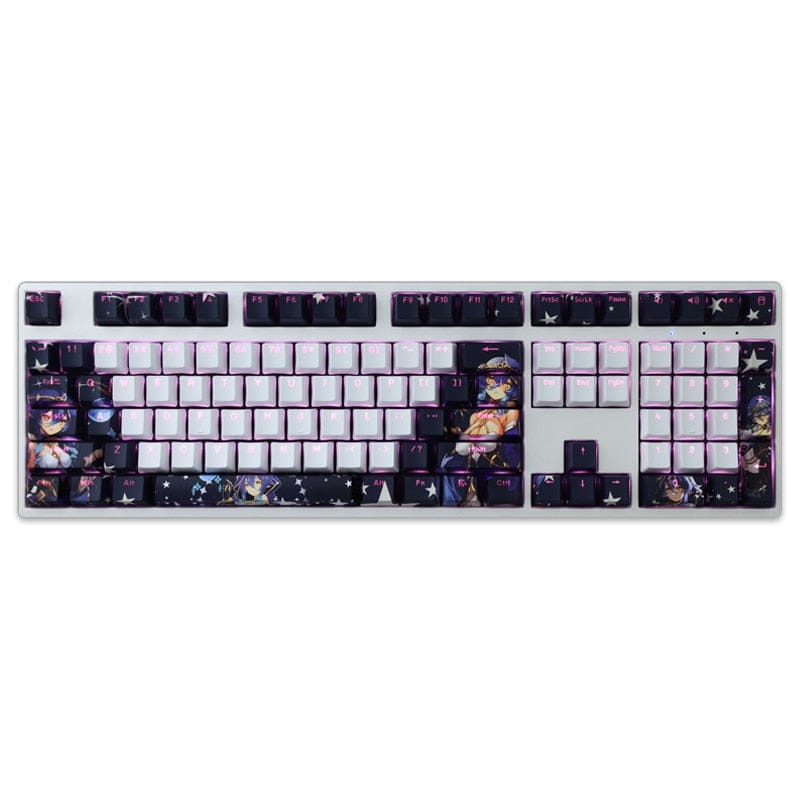 My Anime Keycaps Complete Set Genshin Impact: Layla Backlit Keycap Set