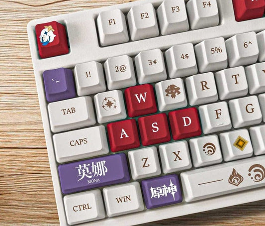 My Anime Keycaps Complete Set Genshin Impact: Mona OEM Keycap Set