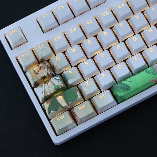 My Anime Keycaps Complete Set Genshin Impact: Nahida Backlit Keycap Set