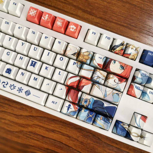 My Anime Keycaps Complete Set Genshin Impact: Nilou OEM Keycap Set