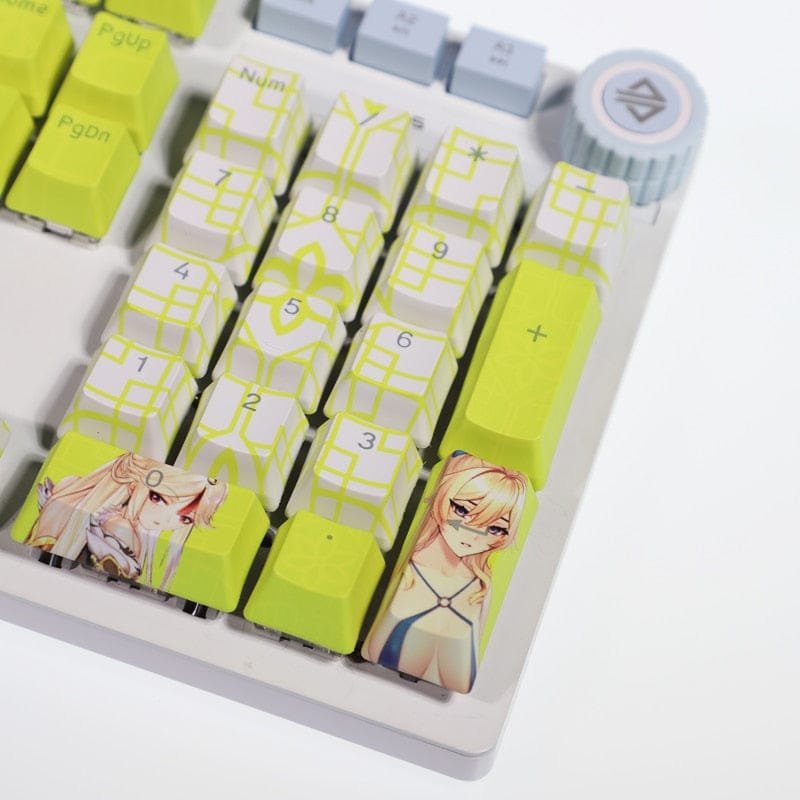 My Anime Keycaps Complete Set Genshin Impact: Ningguang Backlit Keycap Set
