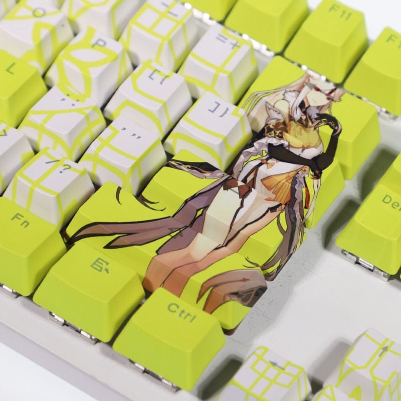 My Anime Keycaps Complete Set Genshin Impact: Ningguang Backlit Keycap Set