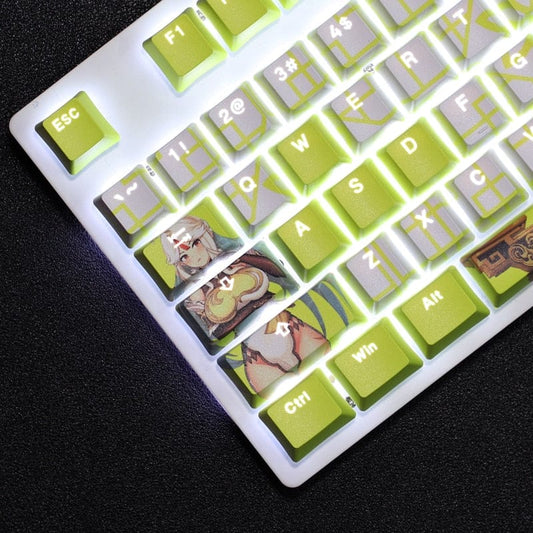 My Anime Keycaps Complete Set Genshin Impact: Ningguang Backlit Keycap Set
