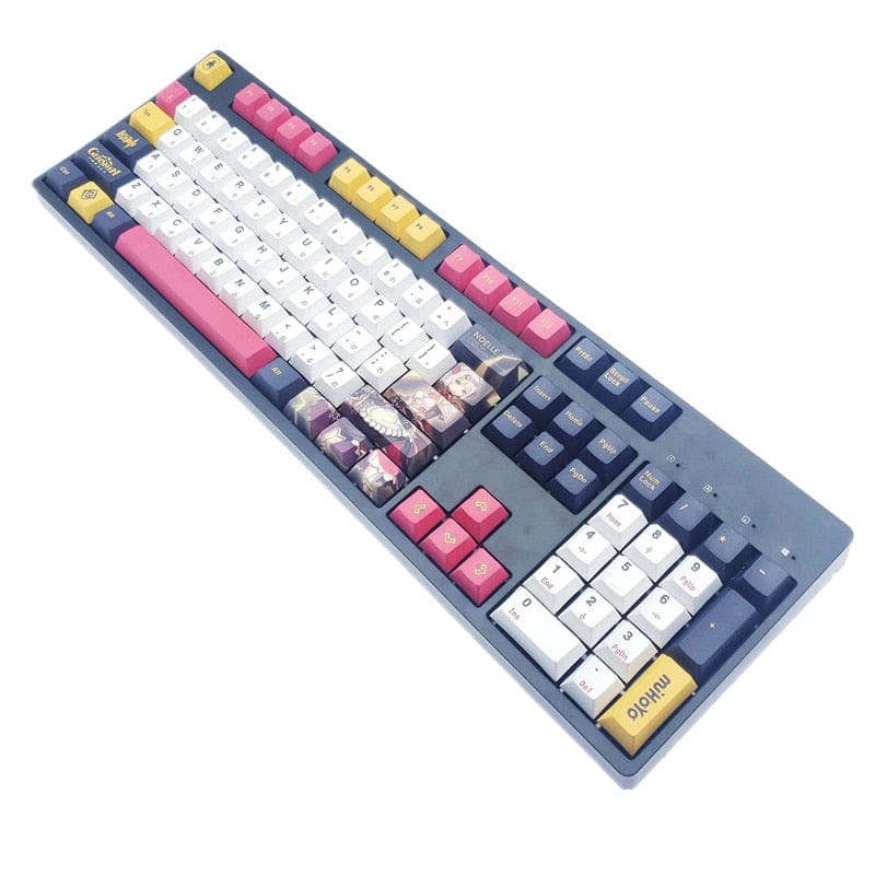 My Anime Keycaps Complete Set Genshin Impact: Noelle White Keycap Set