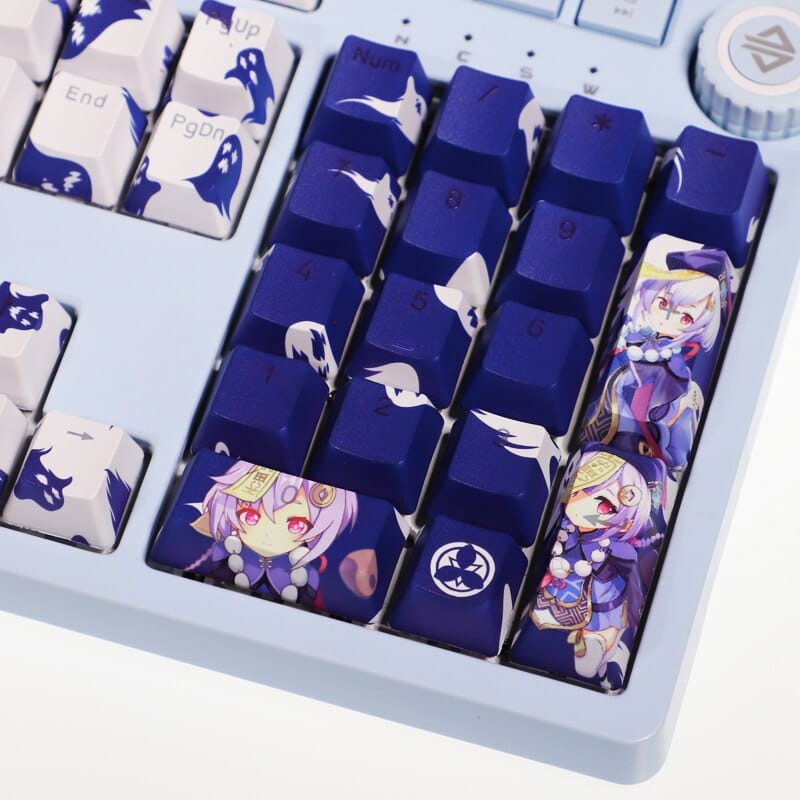 Qiqi (Genshin Impact) Backlit Keycap Set