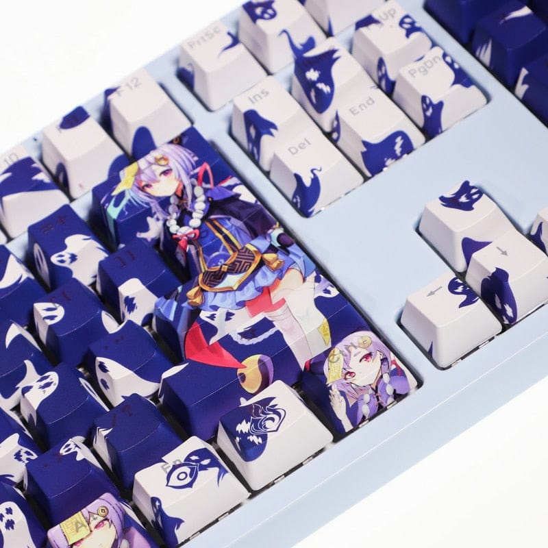 Qiqi (Genshin Impact) Backlit Keycap Set
