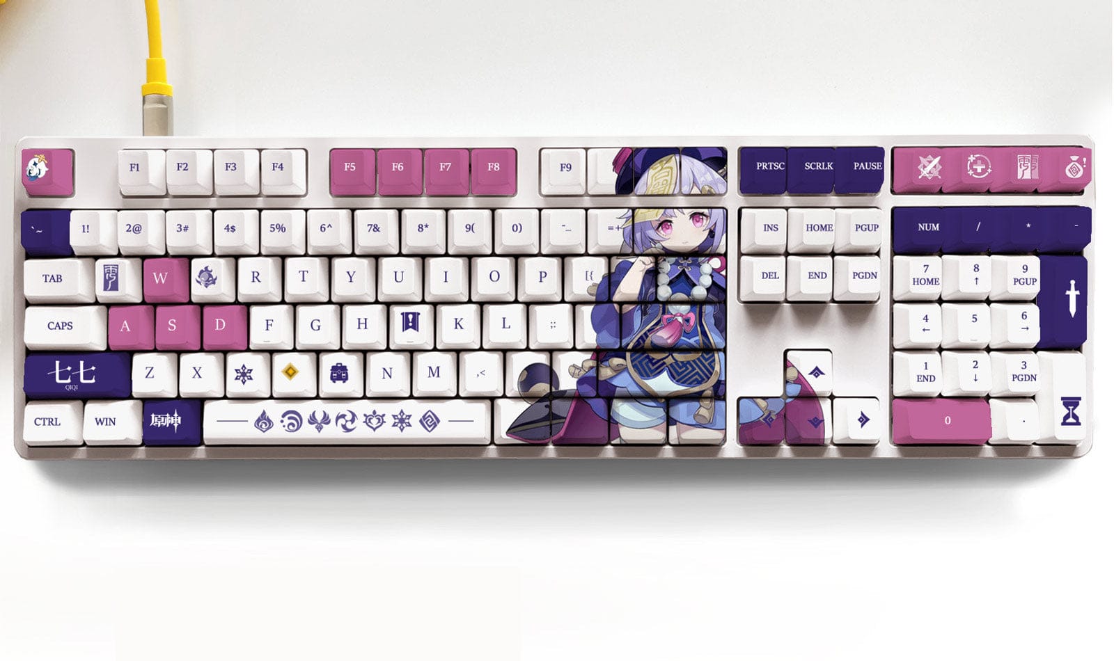 Qiqi (Genshin Impact) OEM Keycap Set