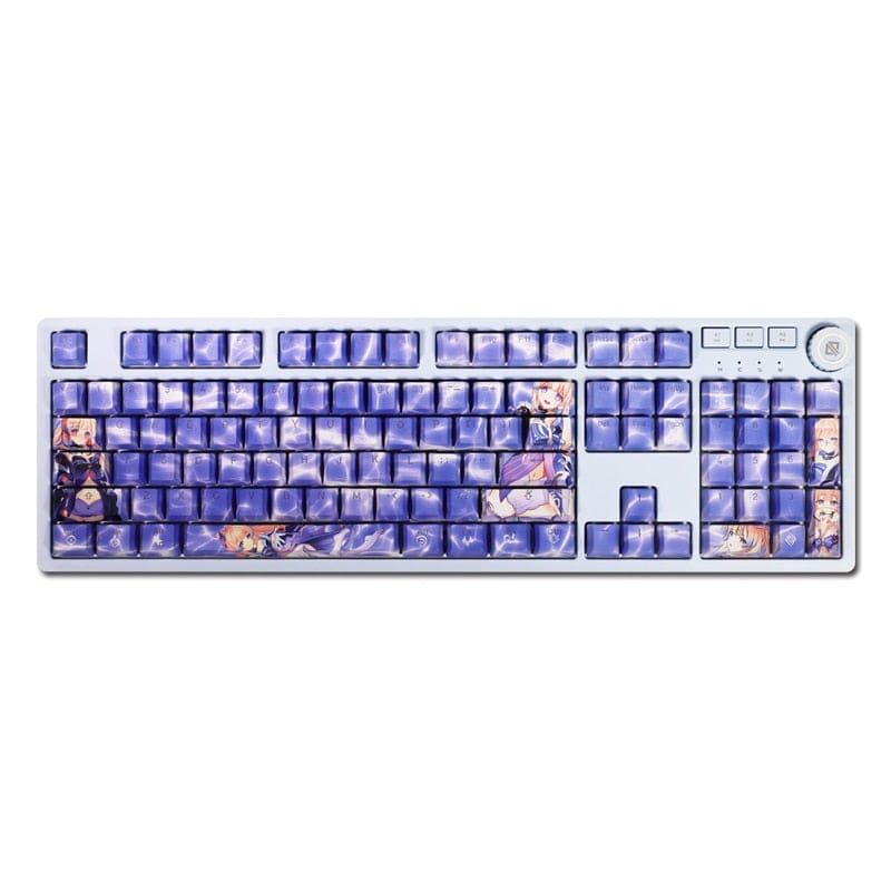 My Anime Keycaps Complete Set Genshin Impact: Sangonomiya Kokomi Backlit Keycap Set