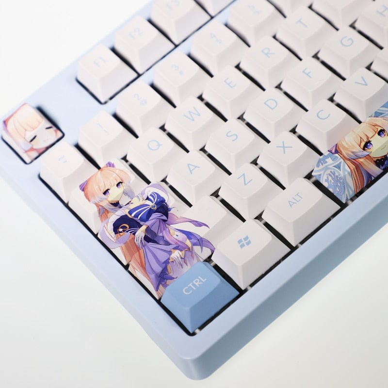 My Anime Keycaps Complete Set Genshin Impact: Sangonomiya Kokomi Keycap Set