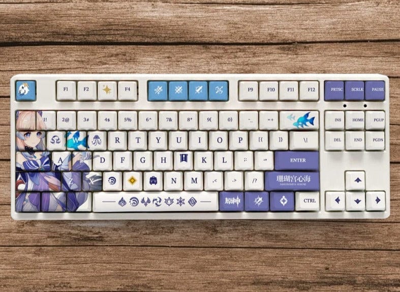 My Anime Keycaps Complete Set Genshin Impact: Sangonomiya Kokomi OEM Keycap Set