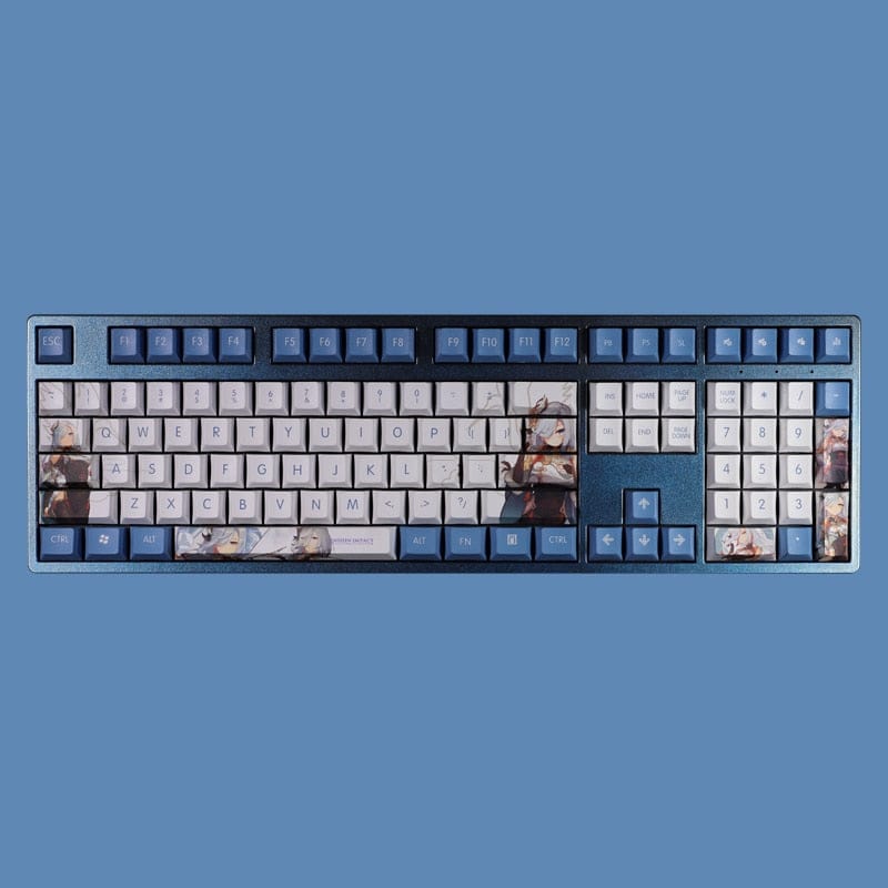 My Anime Keycaps Complete Set Genshin Impact: Shenhe Keycap Set
