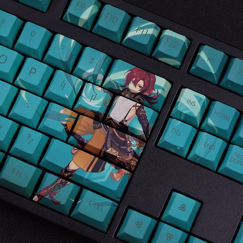 My Anime Keycaps Complete Set Genshin Impact: Shikanoin Heizou Keycap Set